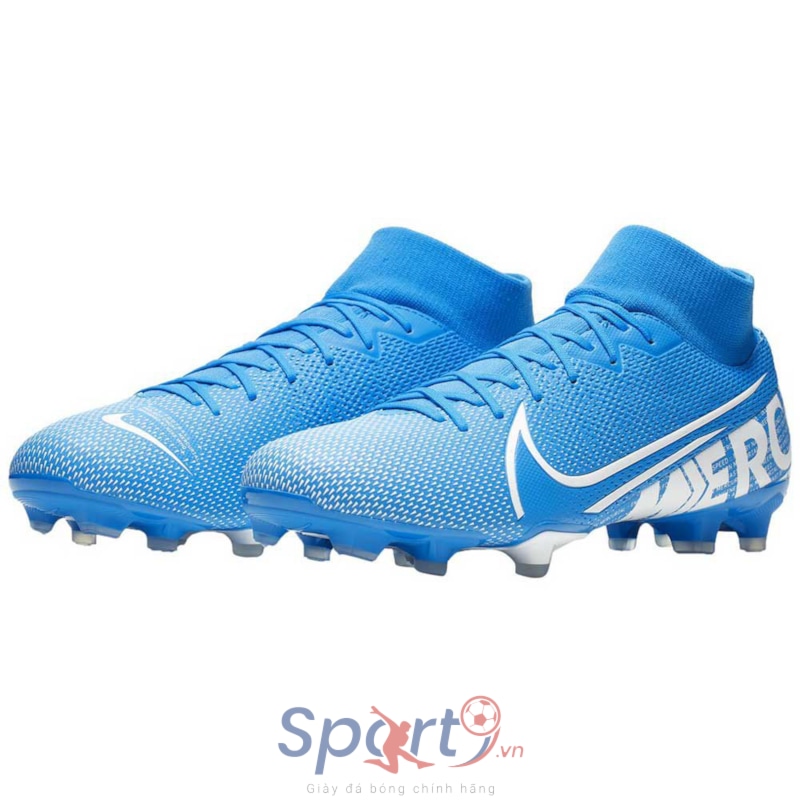 Giày đá bóng Nike Mercurial Superfly VII Elite AG-PRO-Xanh-43-414