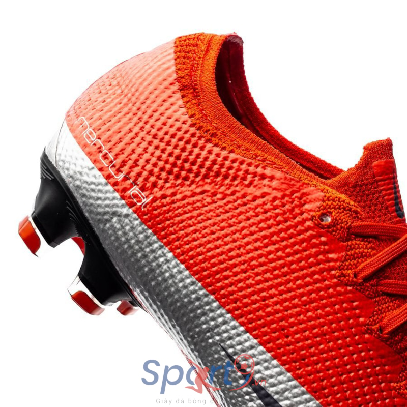 Nike Mercurial Vapor 13 Elite FG 'Max Orange Metallic Silver'