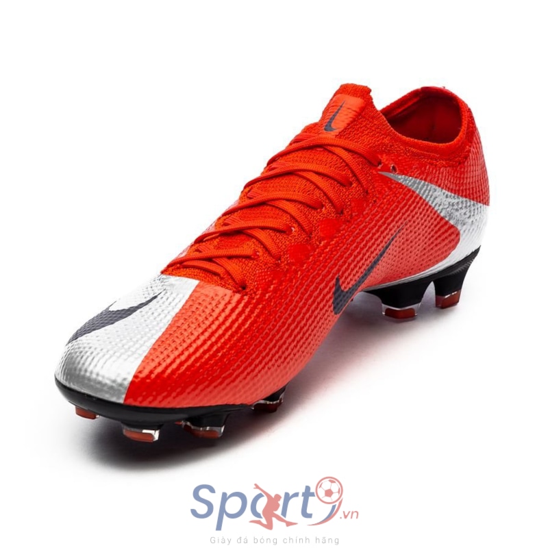 Mercurial Vapor 13 Elite FG 'Max Orange Metallic Silver'