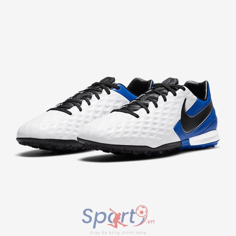 Nike Tiempo Legend 8 Pro TF AT6136 104 White Hyper Royal Metallic Silver Black Sport9 Vi t Nam