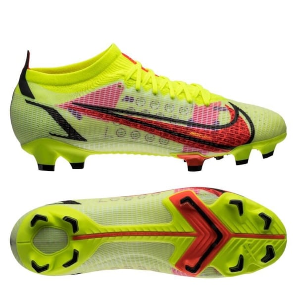 Nike Mercurial Vapor 14 Elite SG-PRO Anti-Clog Motivation - Volt/Bright  Crimson/Black - CV0988-760