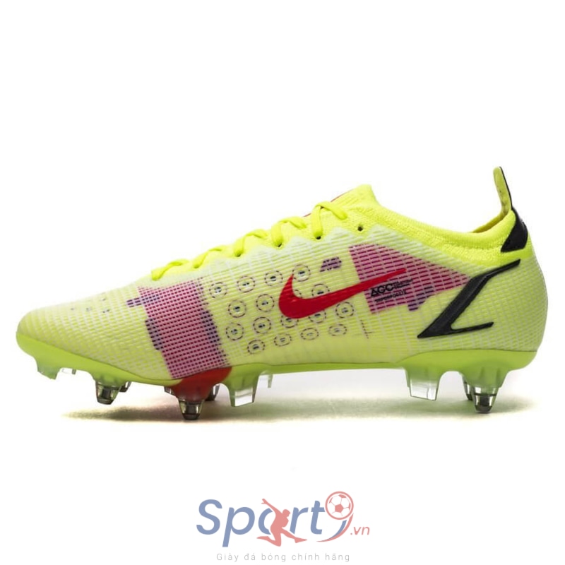 Nike Mercurial Vapor 14 Elite SG-Pro AC Volt Bright Crimson Black