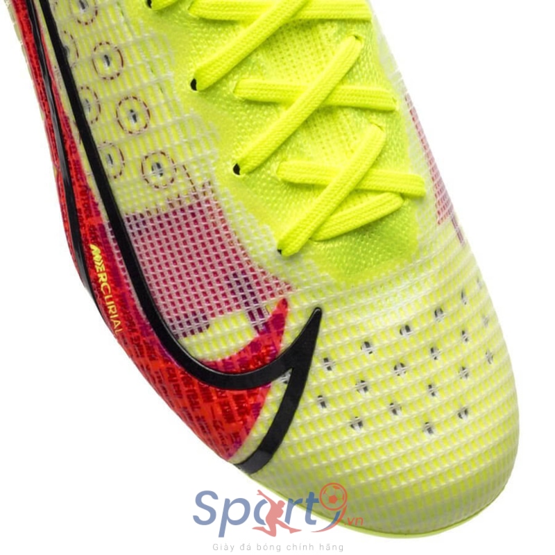 Nike Mercurial Vapor 14 Elite SG-PRO Anti-Clog Motivation - Volt/Bright  Crimson/Black - CV0988-760