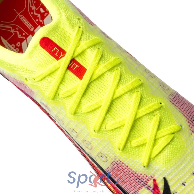 NIKE MERCURIAL VAPOR 14 ELITE FG VOLT-BRIGHT CRIMSON-BLACK SZ 13  [CQ7635-760]