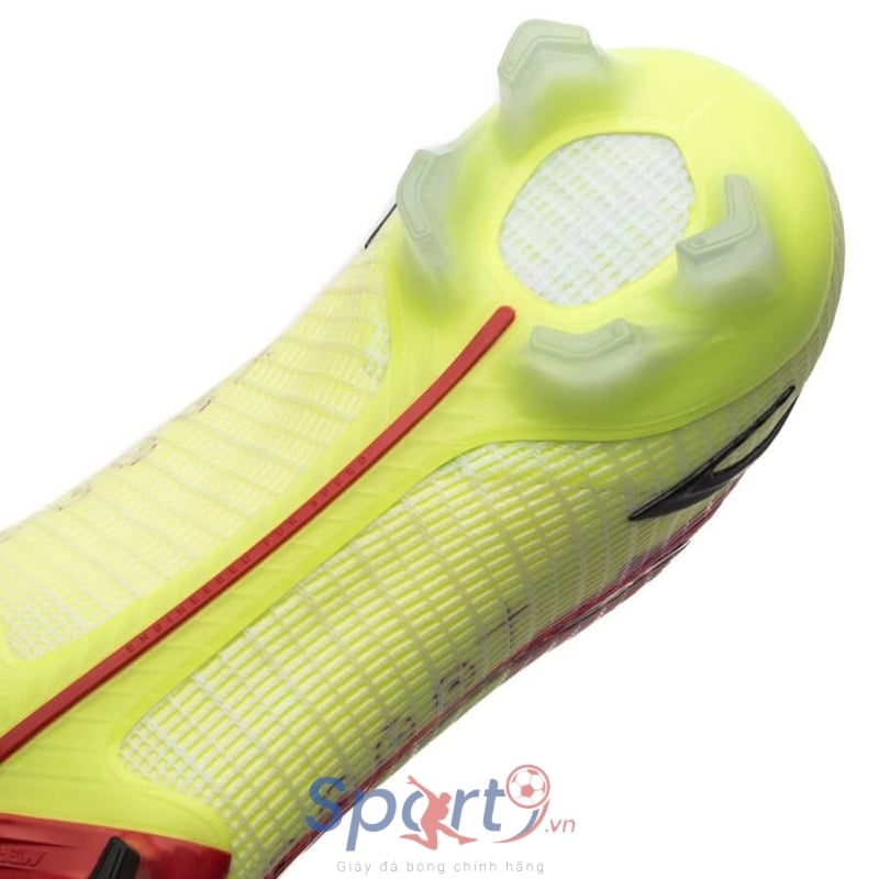 NIKE MERCURIAL VAPOR 14 ELITE FG VOLT-BRIGHT CRIMSON-BLACK SZ 13  [CQ7635-760]