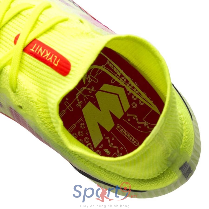 Nike Mercurial Superfly 8 Elite FG - Volt/BrightCrimson - CV0958