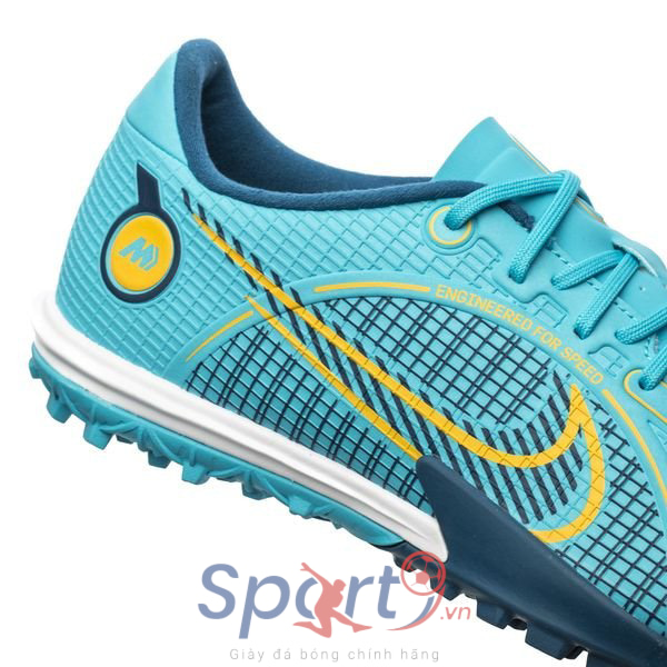 Giày Bóng Đá TQ Nike Mercurial Vapor 14 Elite Blueprint Xanh Biển Cổ Lửng TF