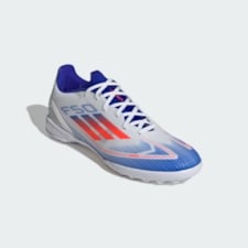 adidas F50 League Advancement TF - Trắng/Xanh - IF1343
