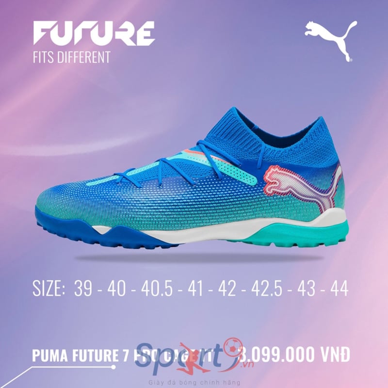 PUMA Future 7 Pro Cage TT - Xanh Dương - 107923-01