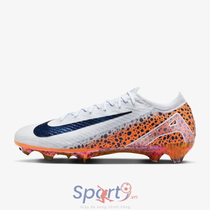 Nike Mercurial Vapor 16 Elite FG Electric - Trắng/Cam/Đen - FQ8680-900