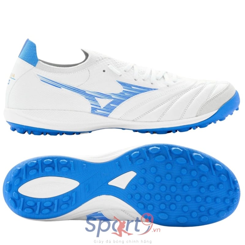 Mizuno Morelia Neo Sala Beta Japan TF - Trắng/Xanh - Q1GB241025