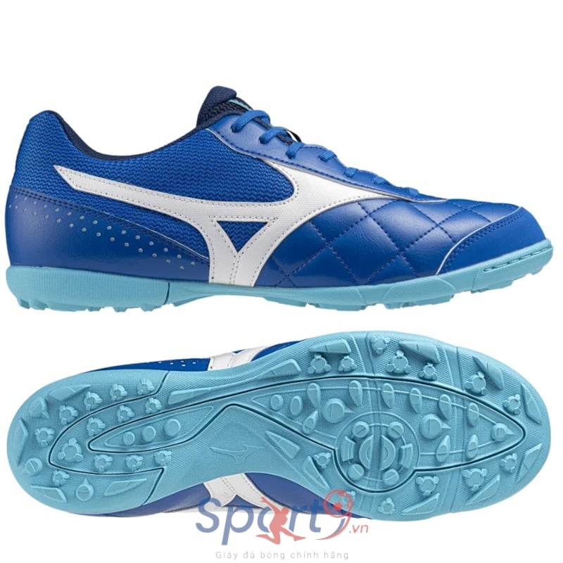 Mizuno Mrl Sala Club TF - Q1GB241603 - Xanh Dương/Trắng