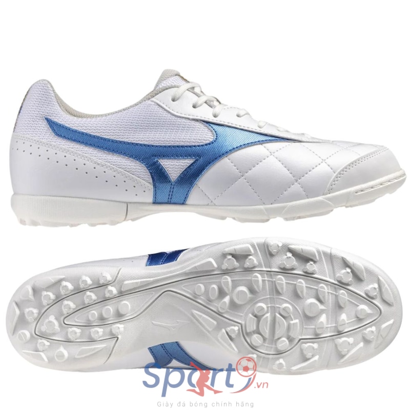 Mizuno Mrl Sala Club TF - Q1GB241602 - Trắng/Xanh