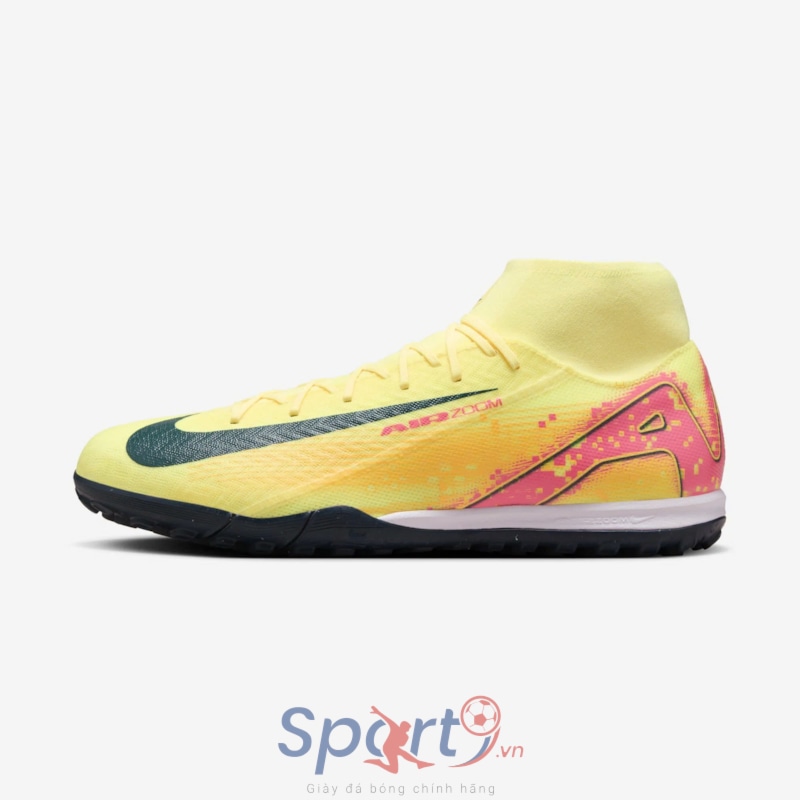 Nike Zoom Mercurial Superfly 10 Academy KM TF - Màu Vàng Đen - FQ8333-800