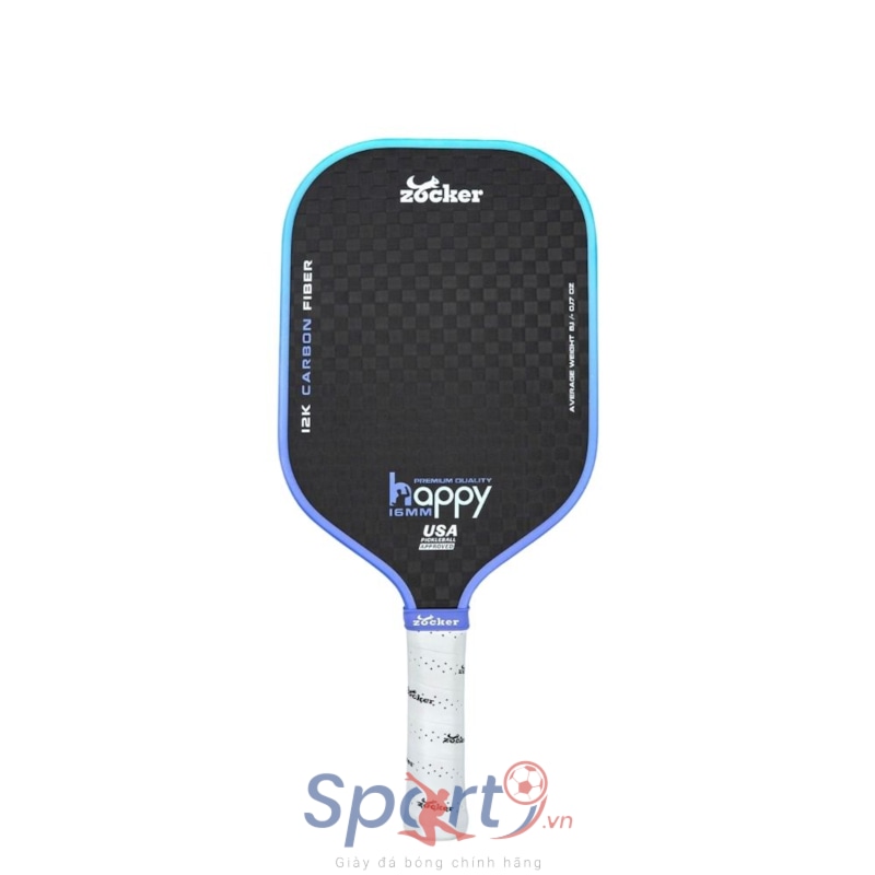 Vợt Pickleball Zocker Happy HP3 Premium Quality - Màu Gradient