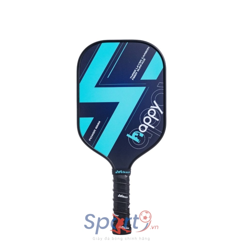 Vợt Pickleball Zocker Happy HP1 Standard Thunder - Màu Đen