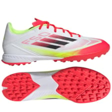 adidas F50 League TF - Trắng/Đỏ/Xanh - IE1231