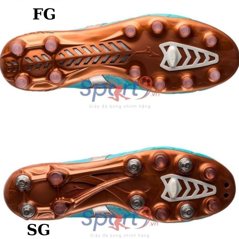 Phân biệt đế giày đá bóng FG và SG